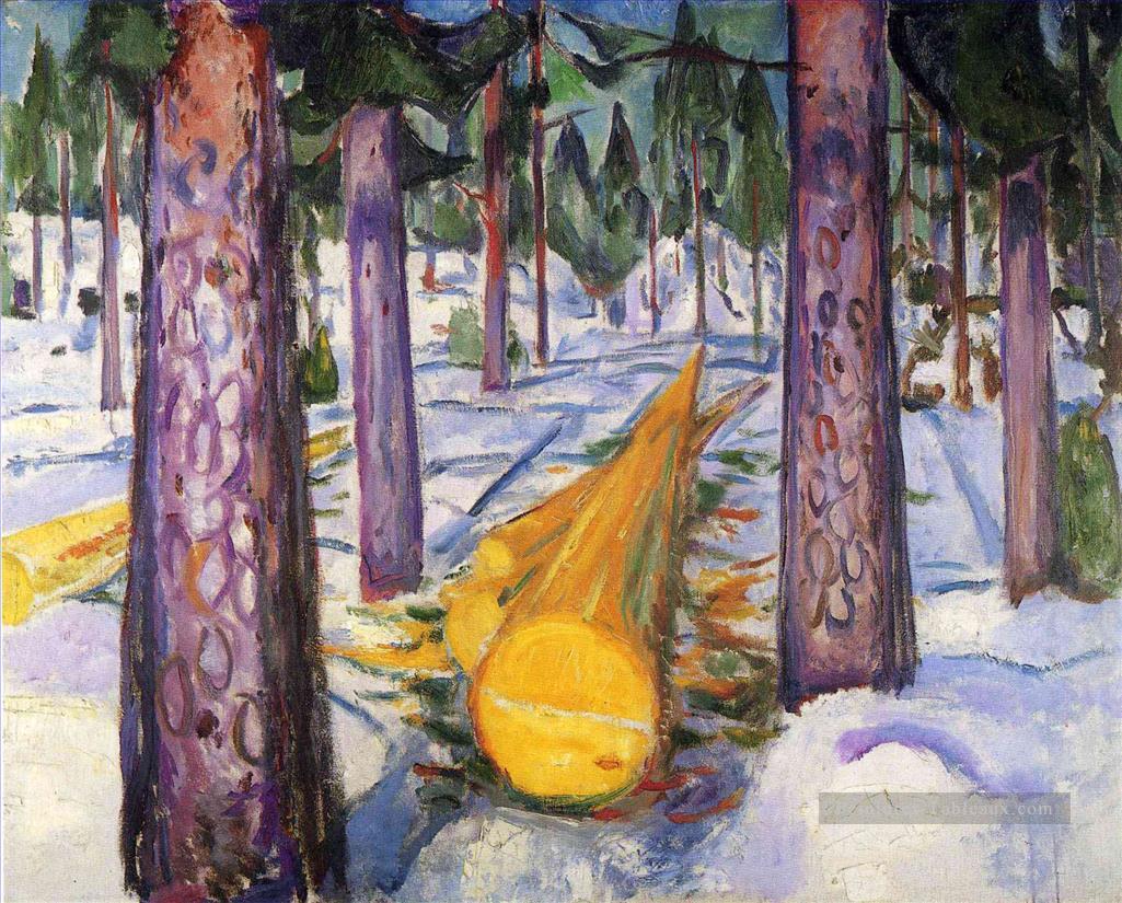 le journal jaune 1912 Edvard Munch Expressionism Peintures à l'huile